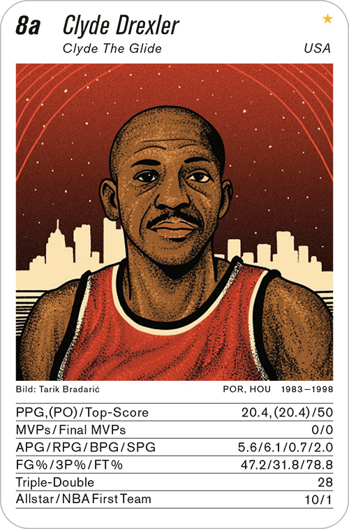 basketball, Volume 1, Karte 8a, Gruppe 8, , Illustration: Tarik Bradarić.